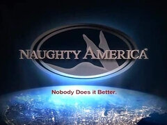 Elegant blonde babe Samantha Ryan enjoys his thick rod and gets everything out of this fuck