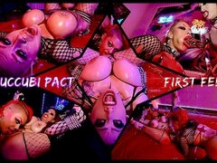 Stor rumpe, Store pupper, Gotisk, Hardcore, Lesbisk, Orgasme, Fitte, Squirting