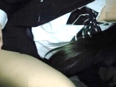 Naughty Japanese girls in action