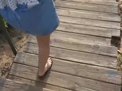 Beach Bliss with Peyton & Her Tiny Tits - Peyton Coast