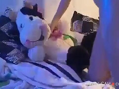 Ερασιτέχνης, Μελαχροινή, Πούτσος, Σκληρό, Ηδ, Λατίνα, Ιντερνετική κάμερα