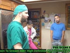 Stepdaughter's steamy gynecologist visit turns into a hot sex session with a dominant nurse