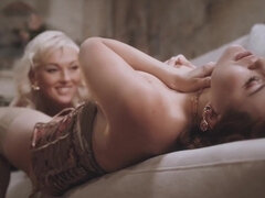 Watch these kinky mature blondes get their tight pussy fisted and love for each other