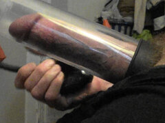 Badeværelse, Stor pik, Hjemmelavet, Onani, Pump, Solo