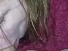 Amatør, Blond, Kukk suging, Par, Sæd i munnen, Hjemmelaget, Milf, Synsvinkel