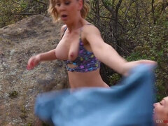 Lesbické, Milf žcbp, Venku