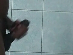 Salle de bains, Noire, Branlette thaïlandaise, Masturbation, Mature, Solo