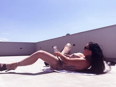 Culo grande, Tetas grandes, Europeo, Alemán, Tacones, Madres para coger, Al aire libre, Tatuaje