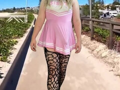 Amatoriale, Grande cazzo, Crossdresser, Solo, Calze