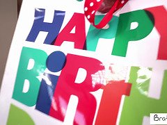 Hot MILF Victoria June Gives Stepson Birthday Sex