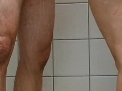Showing with Step Brother and Rubbing His Cock
