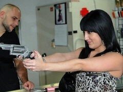 Stor stjärt, Stor kuk, Avsugning, Doggystyle, Underkläder, Milf, Trosor, Stockings