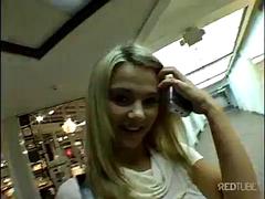 Grosse titten, Blondine, Blasen, Spermaladung, Hardcore, Pov, Öffentlich, Titten