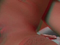 Alexis Ford & Jayden Cole in This Ain't Jaws Lesbian 3D Encounter - Lingerie & Toys