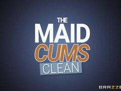 The Maid Cums Clean