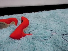 큰 음경, 큰 가슴, 가슴이 큰, 머리카락이 많은, 자연의 가슴, 보지, 스타킹, 젖가슴