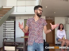 Amateur Latina Angela Rodriguez, a redhead with a big ass, gets down and dirty in a hot Colombian sex marathon