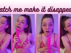 Training My Throat with My Pink Dildo