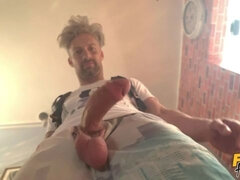 Blondin, Avsugning, Doggystyle, Kkm, Handjobb, Rakad, Tonåring, Trekant