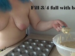 Nackt kochen, cooking, naked