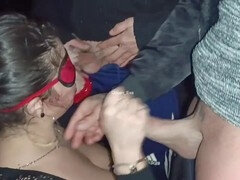 Amatéři, Bbw, Macaté, Cuckold, Sperma v puse, Na obličej, Dospělé, Manželka