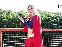 Supergirl is tricked into the villains lair, now she must escape