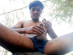 Gordinho, Papai, Gay bicha veado, Punheta, Indianoa, Masturbação, Ao ar livre cartaz de rua outdoor, Público