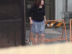 Ázsiai, Fétis, Öklözés, Hd, Japán, Szabadban, Pisi szex