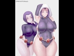 Superheroes in rule 34 art take on some wild challenges