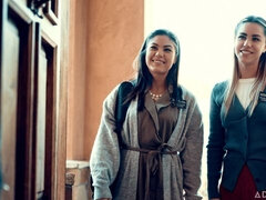 엉덩이, 흑갈색 머리, 다른 인종간의, 키스, 대단히, 수음, 보지, 청소년