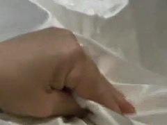 Satin nightgown my dress bottoms my tights