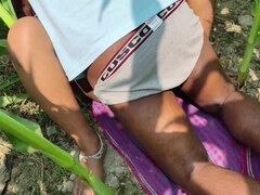 Culo, Pareja, Corridas, Papá, Granja, Casero, Indio, Al aire libre