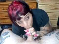 Culo grande, Mamada, Novio, Semen en la boca, Ex novia, Novia, Latina, Tatuaje