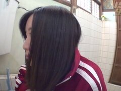 Asiáticoa, Baixinhoa, Xoxota, Adolescente, Banheiro
