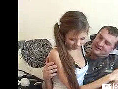 18, 素人, フェラチオ, イく瞬間, 自家製, オナニー, フェラする, ティーン