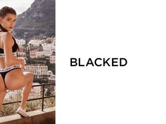 Spicy as hell brunette Stefany Kyler rides on a long black penis
