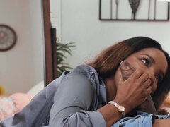 Avsugning, Brunett, Doggystyle, Ansiktsbehandling, Hd