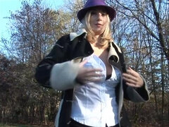 금발의, 공개동영상, 밀프, 공개적인, 혼자, 빈티지