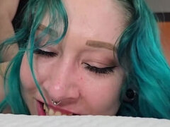 Stor rumpe, Hjemmelaget, Slikking, Synsvinkel, Fitte, Ridning, Tattovering