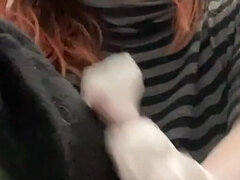 18 ans, Amateur, Femme dominatrice, Fétiche des pieds, Gants, Chaussettes, Adolescente