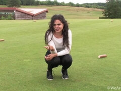 Sierra talks about herself as she strips naked