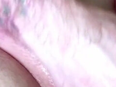 Amatør, Stor klit, Dildo, Onani, Solo