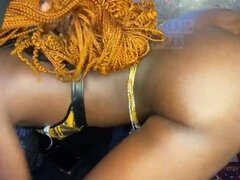 Shy African Teen Homemade Sex - Step Dad Fucks Big Booty Girl in Lingerie