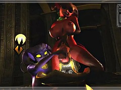 Dreidimensional, Grosser schwanz, Kompilation, Hardcore, Transfrau