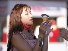 POV passion with a surprisingly freaky Asian bombshell