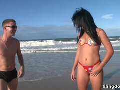 Praia, Boquete, Morena, Bonitinhoa fofoa atraente, Hardcore, Latina, Sexo grupal a três, Tetas