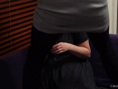 Avalon's Foot Fetish & Lesbian Rendezvous in Crew Couch