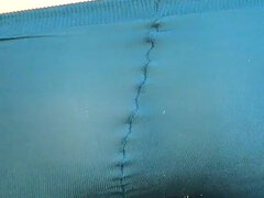 Enthousiasteling, Grote kont, Vies praten, Nylonstof, Panty, Kut duiken, Alleen