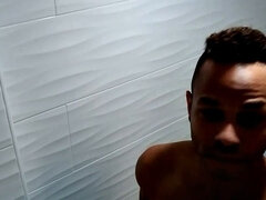 Fekete, Ondó fröcskölés, Pénisz, Kézimunka, Zuhanyozó, Játékszerek