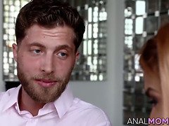 Anal, Stor rumpe, Store pupper, Cougar, Moden, Milf, Mamma